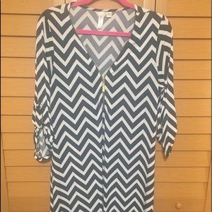 Women’s Chevron Patterned Dress